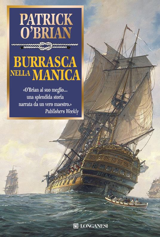 Burrasca nella manica - Patrick O'Brian - copertina