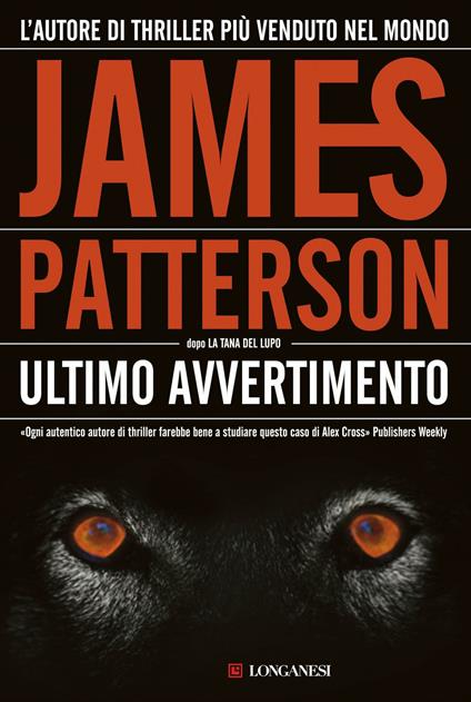 Ultimo avvertimento - James Patterson - copertina