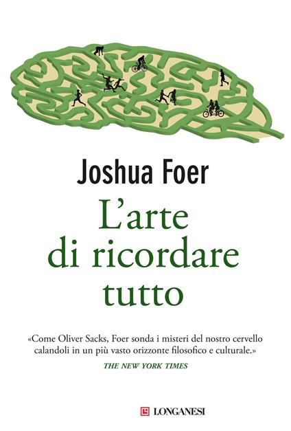 L'arte di ricordare tutto - Joshua Foer - copertina