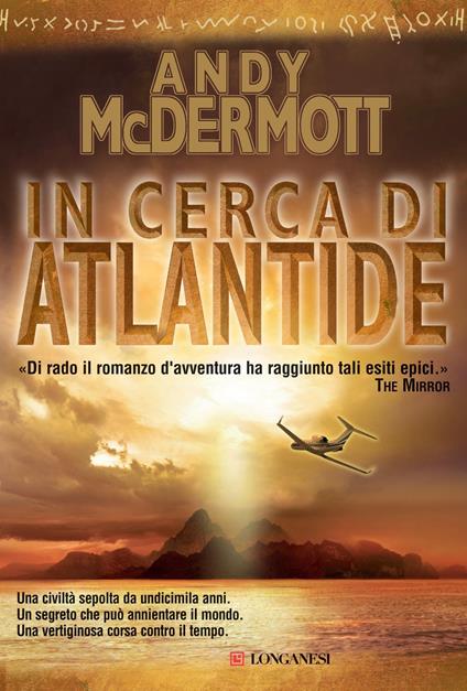 In cerca di Atlantide - Andy McDermott - copertina