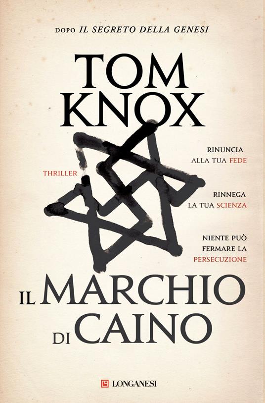 Il marchio di Caino - Tom Knox - copertina