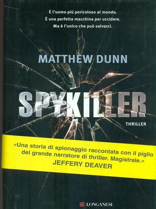 Spykiller - Matthew Dunn - copertina