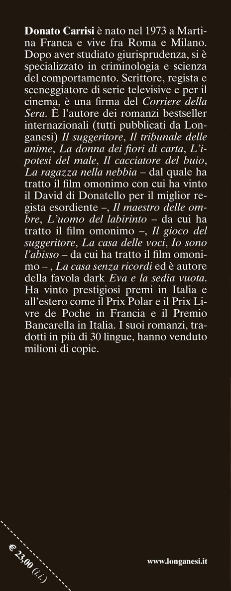 La casa delle luci - Donato Carrisi - 3