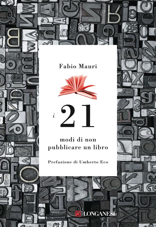 I 21 modi di non pubblicare un libro - Fabio Mauri - copertina