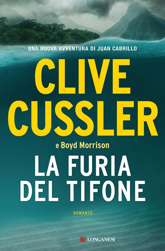La furia del tifone - Clive Cussler,Boyd Morrison - copertina