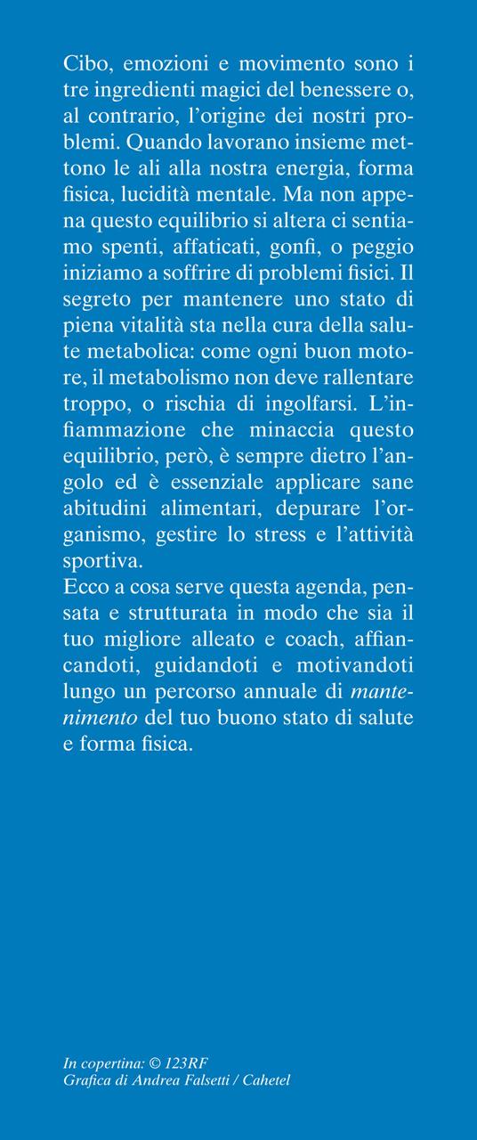 L'agenda della salute metabolica. Un anno di benessere senza rinunce né stress - Danilo De Mari - 2