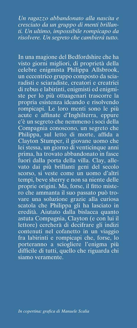 La compagnia degli enigmisti - Samuel Burr - 2