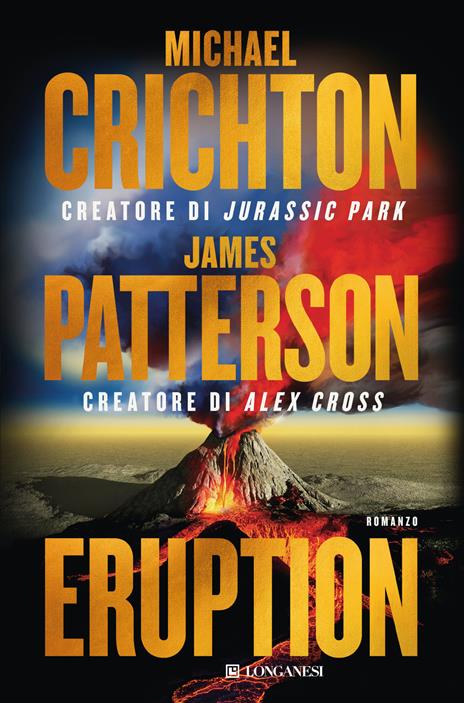 Eruption - James Patterson,Michael Crichton - copertina