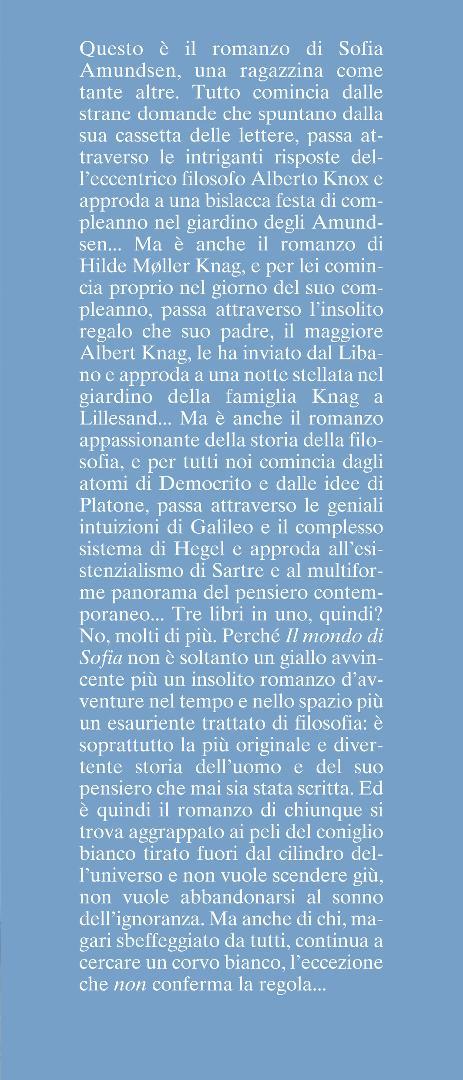 Il mondo di Sofia. Nuova ediz. - Jostein Gaarder - 4