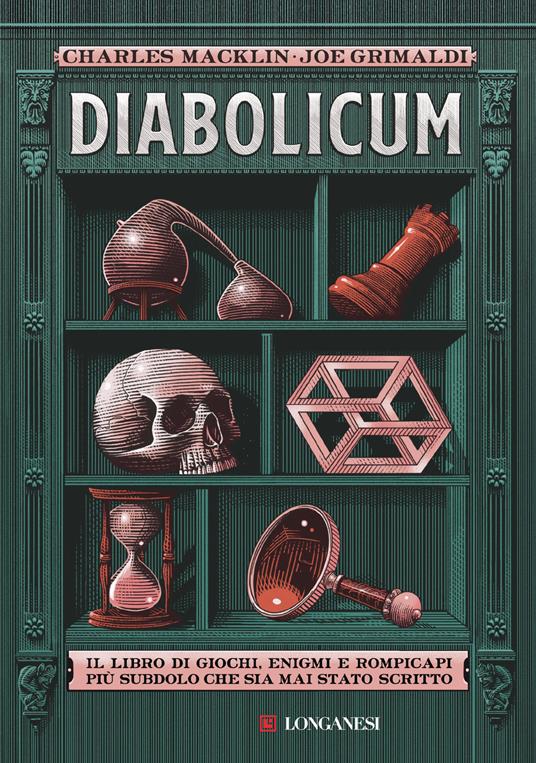 Diabolicum. Il libro più subdolo mai scritto. Una storia di giochi, enigmi e rompicapi - copertina