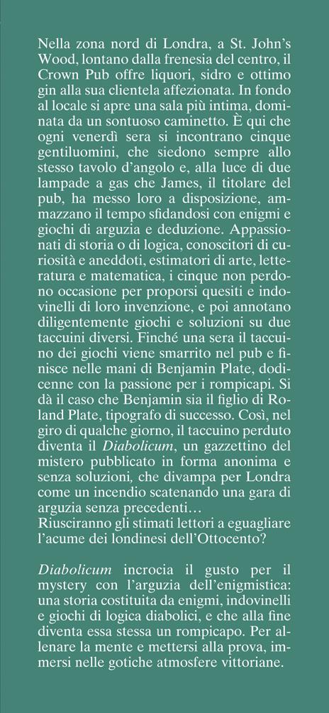 Diabolicum. Il libro più subdolo mai scritto. Una storia di giochi, enigmi e rompicapi - 2