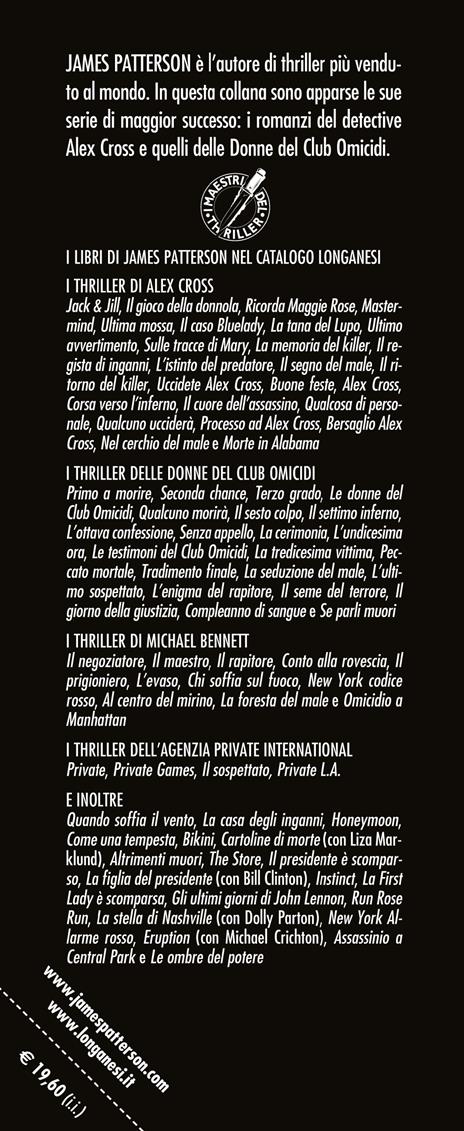 Non temere alcun male - James Patterson - 3