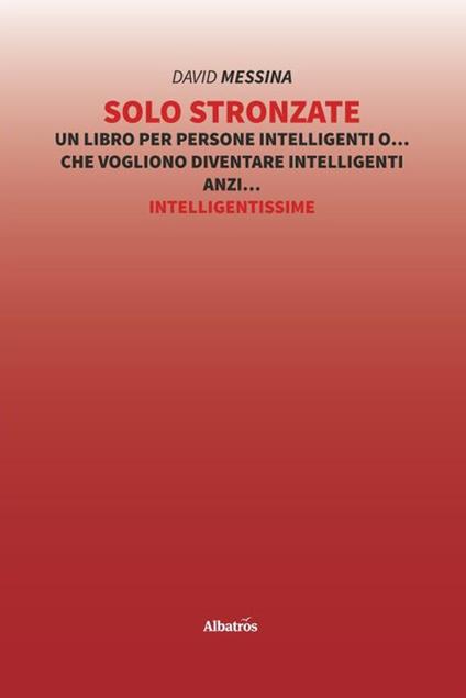Solo stronzate - David Messina - copertina