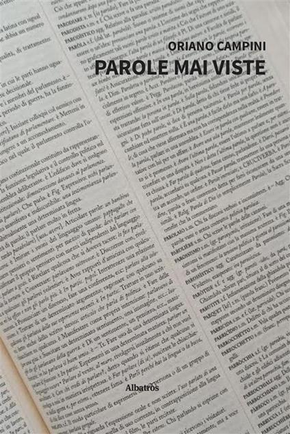 Parole mai viste - Oriano Campini - ebook
