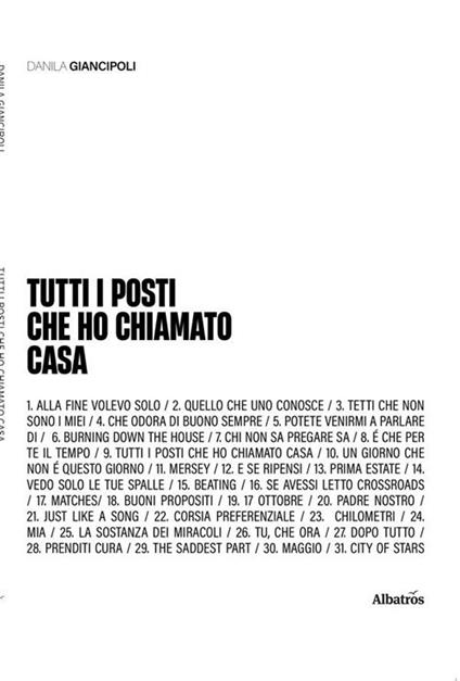 Tutti i posti che ho chiamato casa - Danila Giancipoli - ebook