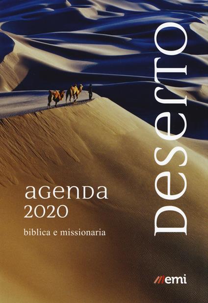 Agenda biblica missionaria 2020. Brossura - copertina