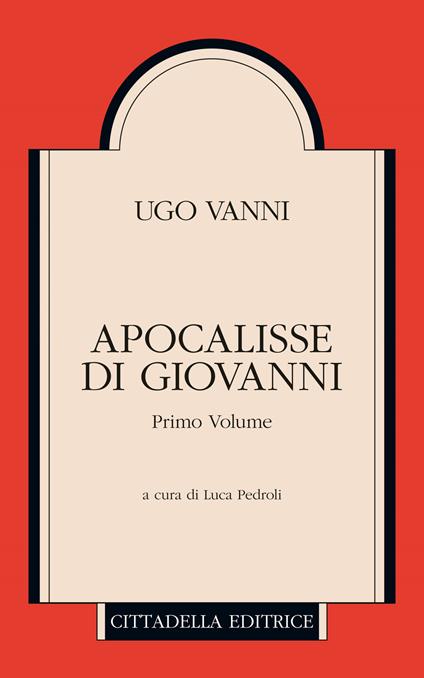 Apocalisse di Giovanni - Ugo Vanni - copertina