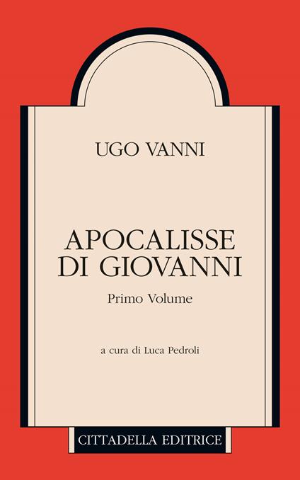 Apocalisse di Giovanni - Ugo Vanni - copertina