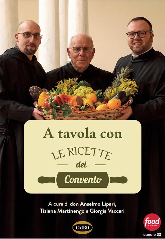 A tavola con le ricette del convento - copertina