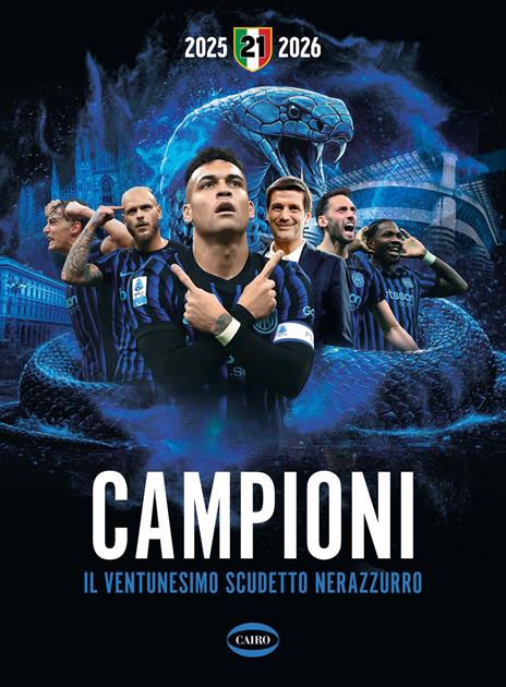 Campioni. Il ventunesimo scudetto nerazzurro - copertina