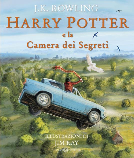 Harry Potter e la camera dei segreti. Ediz. a colori - J. K. Rowling - copertina