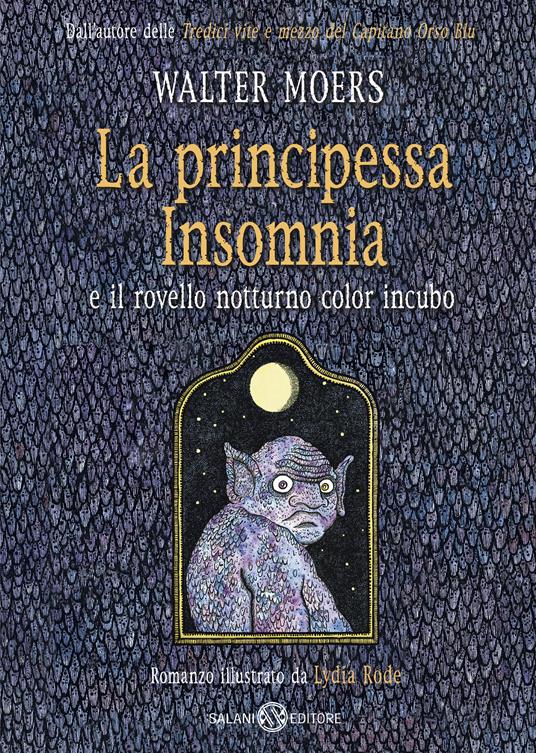 La principessa Insomnia e il rovello notturno color incubo - Walter Moers - copertina