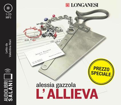 L' allieva letto da Valentina Mari. Audiolibro. CD Audio formato MP3 - Alessia Gazzola - copertina