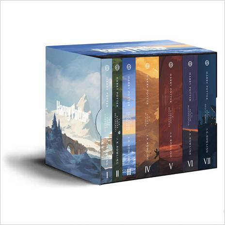 Harry Potter. La serie completa. Ediz. copertine De Lucchi - J. K. Rowling - copertina