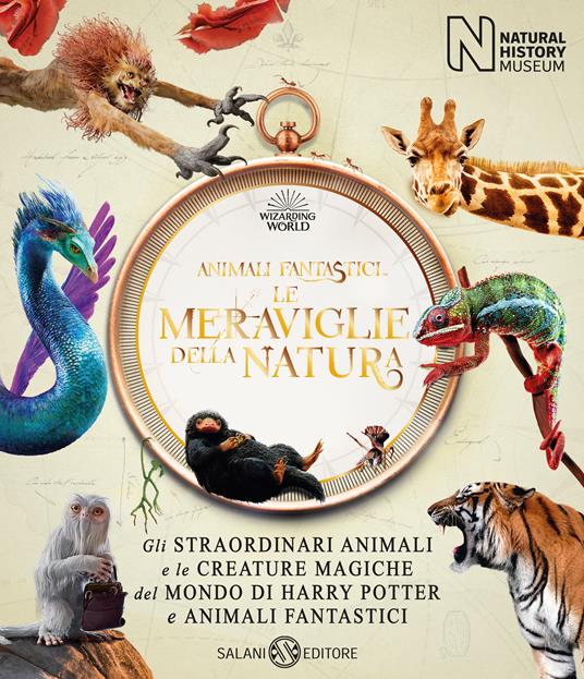 Animali fantastici. Le meraviglie della natura. Ediz. illustrata - J. K. Rowling - copertina