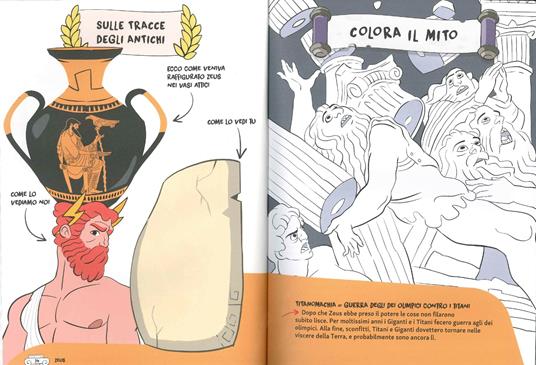 I miti greci e noi. Olimpo activity book - Laura Vaioli,Giacomo Guccinelli - 4