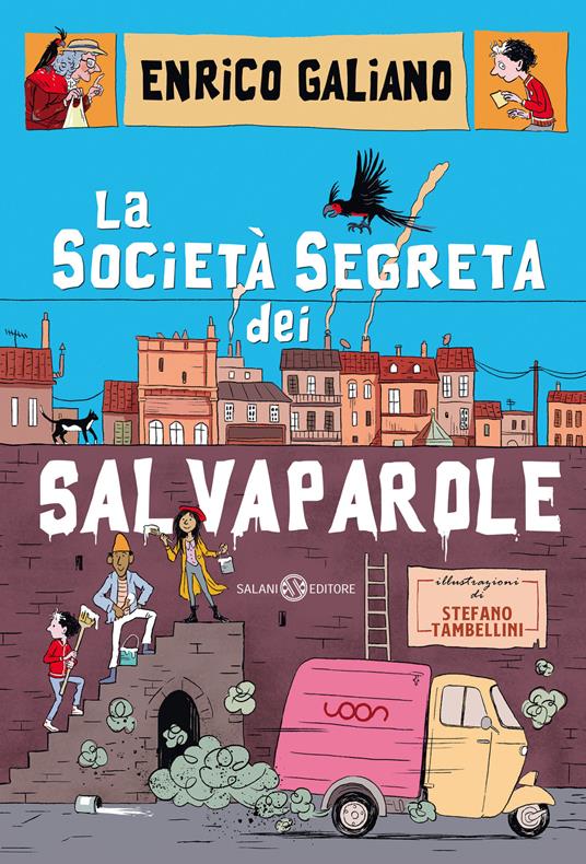 La società segreta dei salvaparole - Enrico Galiano - copertina