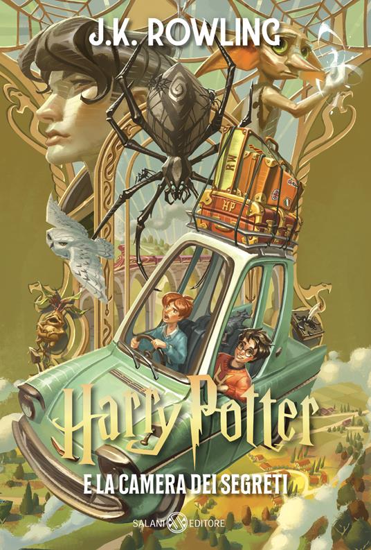 Harry Potter e la camera dei segreti. Ediz. anniversario 25 anni - J. K. Rowling - copertina