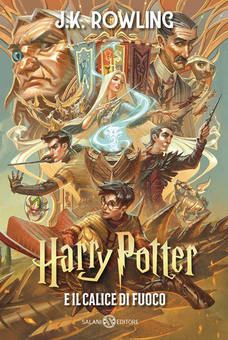 Harry Potter e il calice di fuoco. Ediz. anniversario 25 anni - J. K. Rowling - copertina