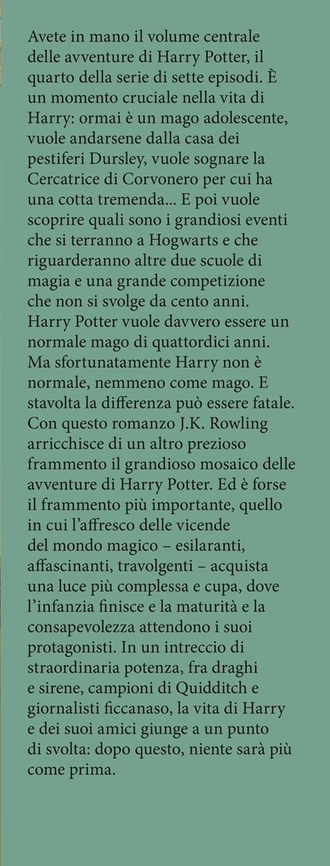 Harry Potter e il calice di fuoco. Ediz. anniversario 25 anni - J. K. Rowling - 2