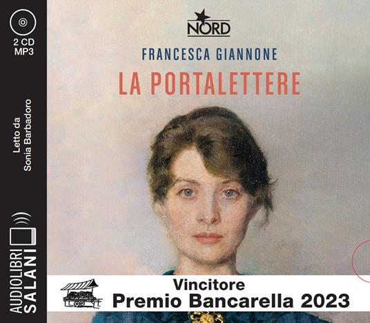 La portalettere letto da Sonia Barbadoro. Audiolibro. CD Audio formato MP3 - Francesca Giannone - copertina