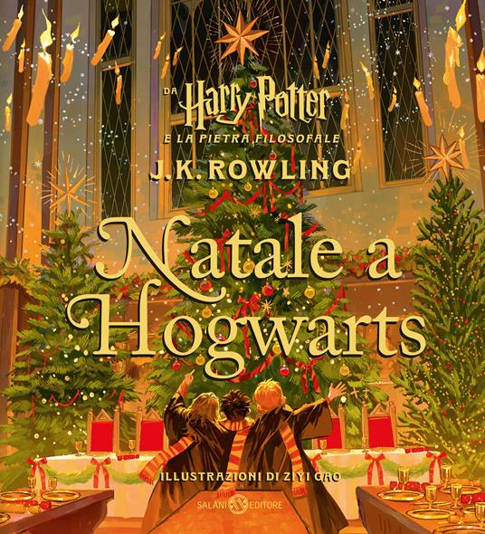 Natale a Hogwarts - J. K. Rowling - copertina