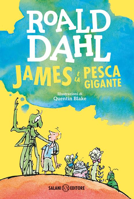 James e la pesca gigante - Roald Dahl - copertina