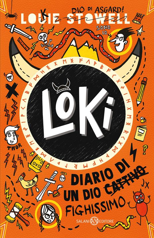 Loki. Diario di un dio fighissimo - Louie Stowell - copertina