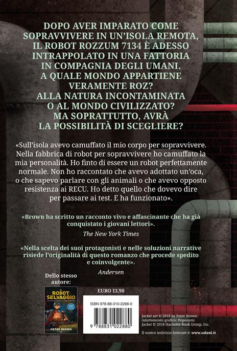 La fuga del robot selvaggio - Peter Brown - 2