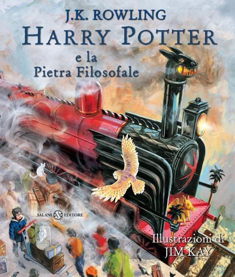 Harry Potter e la pietra filosofale. Ediz. a colori. Vol. 1 - J. K. Rowling - copertina