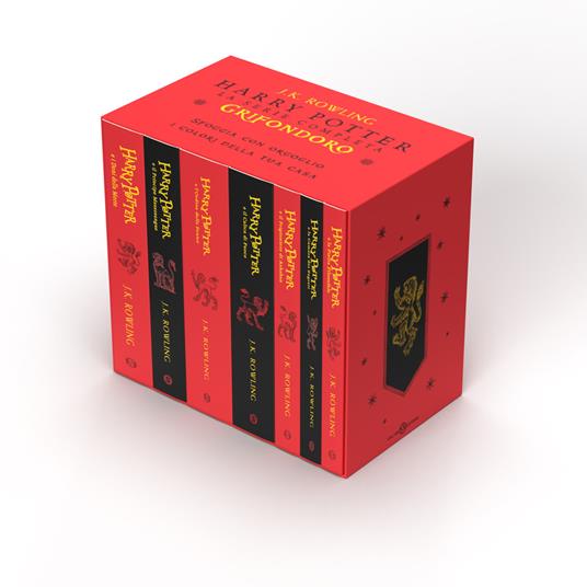 Harry Potter. La serie completa. Edizione Grifondoro - J. K. Rowling - copertina