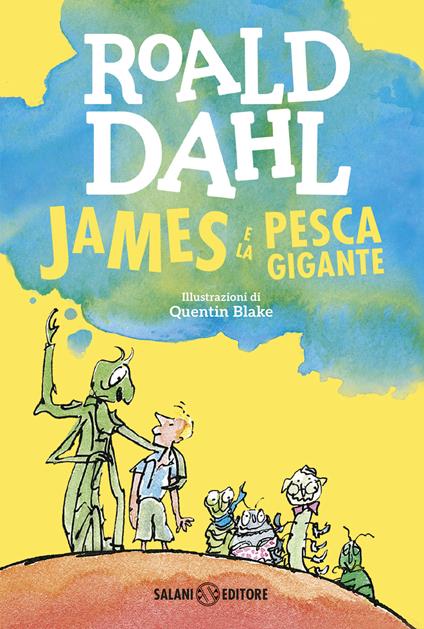James e la pesca gigante - Roald Dahl - copertina