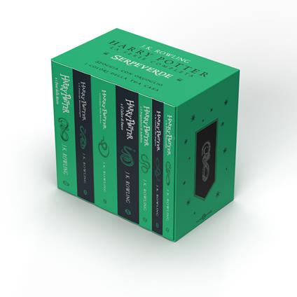 Harry Potter. La serie completa. Serpeverde - J. K. Rowling - copertina