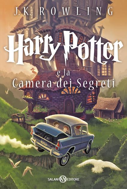 Harry Potter e la camera dei segreti - J. K. Rowling - copertina