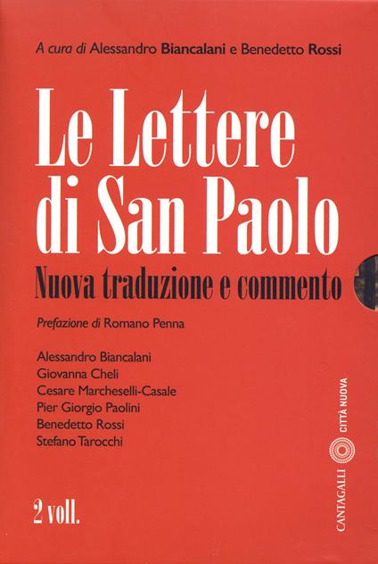 Le lettere di San Paolo. Nuova traduzione e commento - copertina