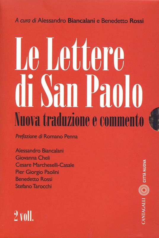 Le lettere di San Paolo. Nuova traduzione e commento - copertina
