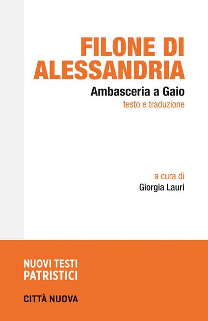 Ambasceria a Gaio - Filone di Alessandria - copertina