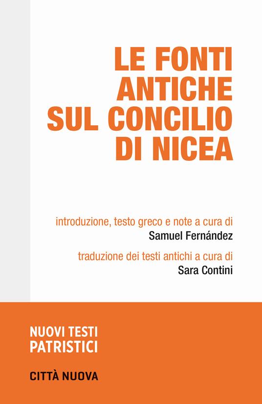 Le fonti antiche sul Concilio di Nicea - copertina