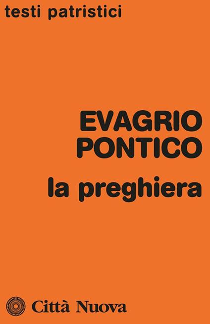La preghiera - Evagrio Pontico - copertina