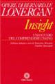 Insight. Uno studio del comprendere umano - Bernard Lonergan - copertina